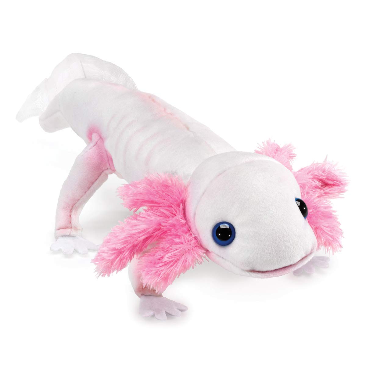 Amazon.com: Folkmanis Axolotl for 36 months to 999 months, White